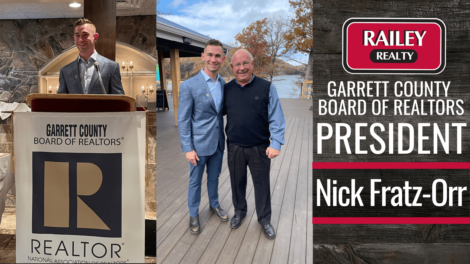 Nick FratzOrr Inducted as President for Board of Realtors Deep Cr